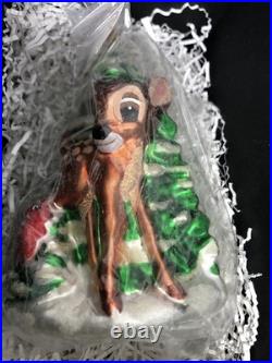 Radko Disney BAMBI Ltd. Edition Of 2500 Boxed Set 97-DIS-99, BRAND NEWithMINT