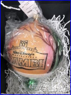 Radko Disney BAMBI Ltd. Edition Of 2500 Boxed Set 97-DIS-99, BRAND NEWithMINT