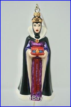 Radko Disney Snow White & the Seven Dwarfs The Queen Ornament 98-DIS-14