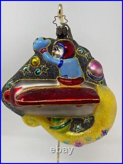 Radko Disney Tomorrowland Goofy Glass Ornament 3011226 RARE PROTOTYPE