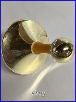 Radko ELROY'S TOYS Gold with Snowflakes Christmas Ornament #98-235-0