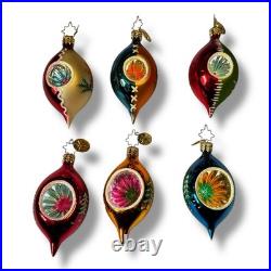 Radko FANTASIA 6 New Castle Woods Reflector Christmas Ornaments 2001 NEW IOBox Radko FANTASIA 6 New Castle Woods Reflector Christmas Ornaments 2001 NEW IOBox