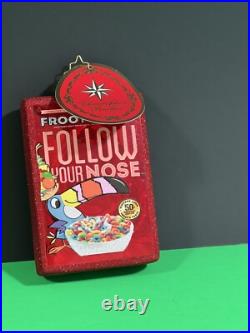 Radko Oot-Fray Oops-Lay Vintage Froot LoopsT! Fruit Loops NEW withTags Christmas