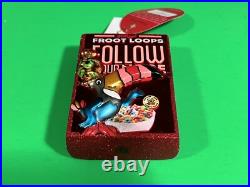 Radko Oot-Fray Oops-Lay Vintage Froot LoopsT! Fruit Loops NEW withTags Christmas