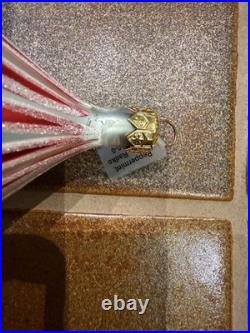 Radko PEPPERMINT TWIST Santa Carousel Christmas Ornament Italy 96-020-0