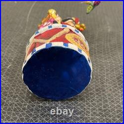 Radko Rare Ornament FAO SCHWARTZ 140th Anniversary, Toy Drummer, Flying Planes