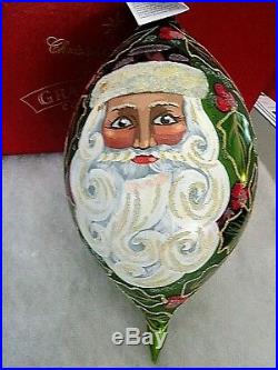 Radko Regency Santa 1997 Glass Ornament 97-sp-24 #179/2500 10 Vintage