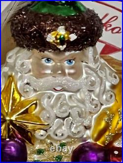 Radko SCENIC SPLENDOR SANTA Ornament LE #277/670 1015245 NWT 8 2010