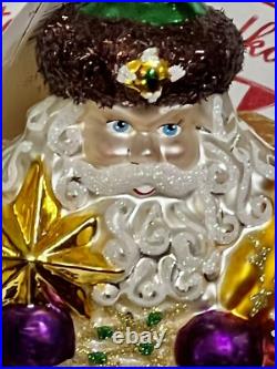 Radko SCENIC SPLENDOR SANTA Ornament LE #277/670 1015245 NWT 8 2010