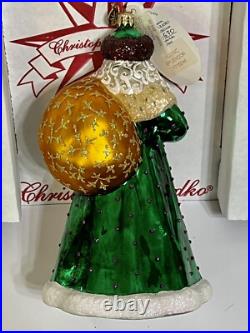 Radko SCENIC SPLENDOR SANTA Ornament LE #277/670 1015245 NWT 8 2010