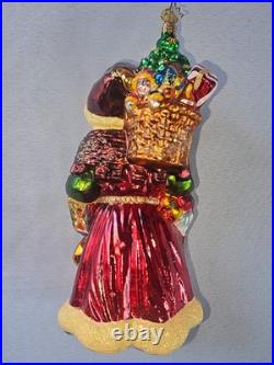 Radko Santa through the centuries, Santa Provencale, Ornament 2003 #1010592
