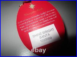 Radko Shine Bright Santa Dome Lantern Christmas Ornament 1020569 NWT New + Box
