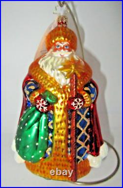 Radko St Petersburg Santa Christmas Ornament 25th Anniversary New NWT 1015182