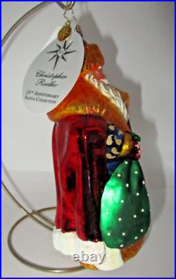 Radko St Petersburg Santa Christmas Ornament 25th Anniversary New NWT 1015182