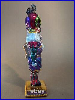 Radko Venetian Nights 20th Anniversary Signed Glass Ornament 1011597 7.5 Tall