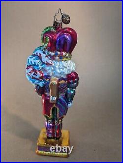 Radko Venetian Nights 20th Anniversary Signed Glass Ornament 1011597 7.5 Tall