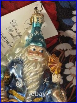 Radko WIZZARD Of WISHES Ornament 6.25 3010225 2003 Signed Make A Wish