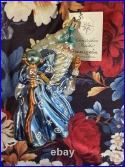Radko WIZZARD Of WISHES Ornament 6.25 3010225 2003 Signed Make A Wish