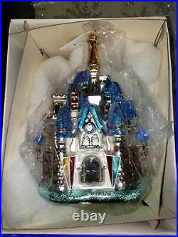 Radko Walt Disney World Exclusive Cinderella Castle Christmas Ornament 98-DIS-42