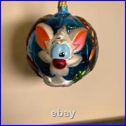 Radko Warner Bros 1999 Ornament PINKY AND THE BRAIN LE 2041/5000 99-WB-03 Mint Radko Warner Bros 1999 Ornament PINKY AND THE BRAIN LE 2041/5000 99-WB-03 Mint