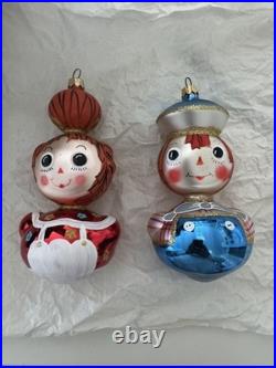 Raggety Ann and Andy (Christopher Radko) ornament