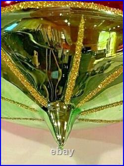 Rare 1994 Christopher Radko Tuxedo Carousel Glass Christmas Ornament #94-245-0