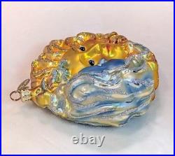 Rare 2001 Radko Brother Sun Sister Moon Celestial Ornament Vintage Y2K & Stand