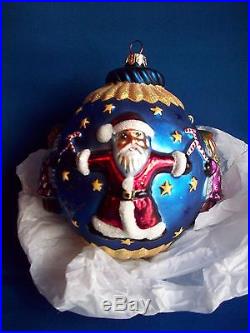 Rare'98 HAND SIGNED Christopher Radko Hands Around The World Christmas Ornament
