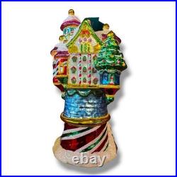 Rare Chistopher Radko 2005 North Pole Palace Glass Ornament