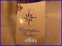Rare Christopher Radko Christmas Ornament John Kerry Signed 2003 Starad Ltd