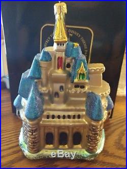 Rare Christopher Radko Disney Cinderella Castle Vintage Ornament