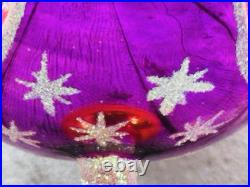 Rare Christopher Radko Dream Cone Triple Reflector Finial 11 Vintage Ornament