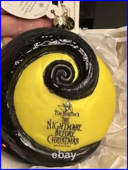 Rare DISNEY Christopher Radko JACK & SALLY Nightmare Before Christmas Ornament Rare DISNEY Christopher Radko JACK & SALLY Nightmare Before Christmas Ornament