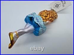 Rare Matching Pair Christopher Radko Pas De Deux Ballet Couple Glass Ornaments