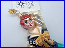 Rare Matching Pair Christopher Radko Pas De Deux Ballet Couple Glass Ornaments Rare Matching Pair Christopher Radko Pas De Deux Ballet Couple Glass Ornaments
