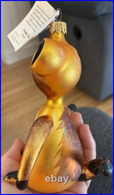 Rare Radko Raccoon Ornament With Tag Estate