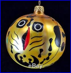 Rare Vintage Christopher Radko Glass Christmas Ornament