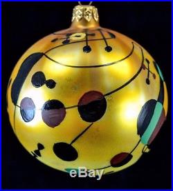 Rare Vintage Christopher Radko Glass Christmas Ornament