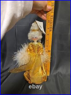 Retired Christopher Radko 1998 10 Ms. Pompadour Christmas Ornament Glass