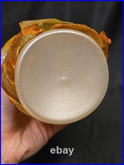 Retired Christopher Radko 1998 10 Ms. Pompadour Christmas Ornament Glass