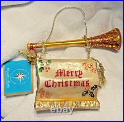 Retired Christopher Radko Orn New withTAG Special Announcement 1013310 (1534)