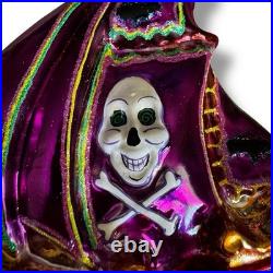 Retired Christopher Radko Ornament New withTAG Ghostly Galleon 1010201 (1123)