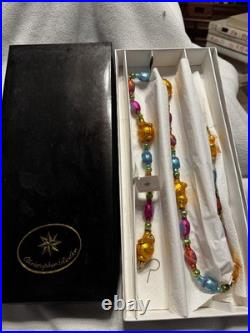 Retired Christopher Radko Ornament New withTAG Quakers and Eggs Garland 98-342-0