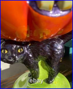 Retired S. E. Christopher Radko Shiny Brite Spooktacular Halloween Cookie Jar
