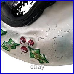 Retired Vtg 10.5 RADKO Santa Christmas Ornament Goodies In Tow 2000s Original