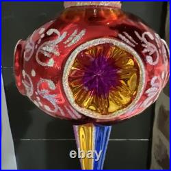 SUPER RARE! Christopher Radko Fantasia Robocone Ornament