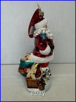 Santa's Wild Life! 1019276 By By Christopher Radko (rare) 2017