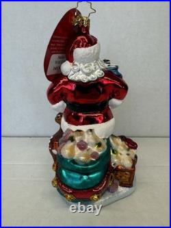 Santa's Wild Life! 1019276 By By Christopher Radko (rare) 2017 Santa's Wild Life! 1019276 By By Christopher Radko (rare) 2017