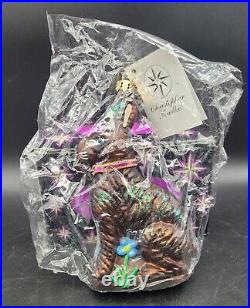 Sealed Nib Christopher Radko Chocolate Hop Ornament Chocolate Easter Bunny 2001