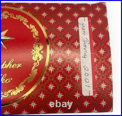Signed! Radko Hill Country Heritage Santa Ornament, 2018, with Box & Tags MINT